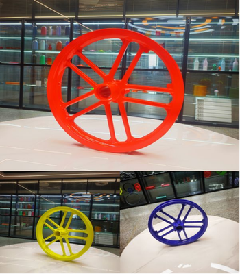 Giá tốt Brushed Candy Color Rims Sơn tĩnh điện Ảo ảnh Màu xanh Seafoam Green ODM trực tuyến
